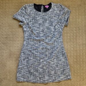 Francesca's Collections Black and White Mini Dress